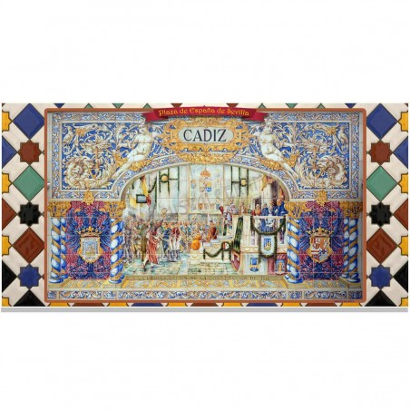 Cádiz - Azulejos Plaza de España