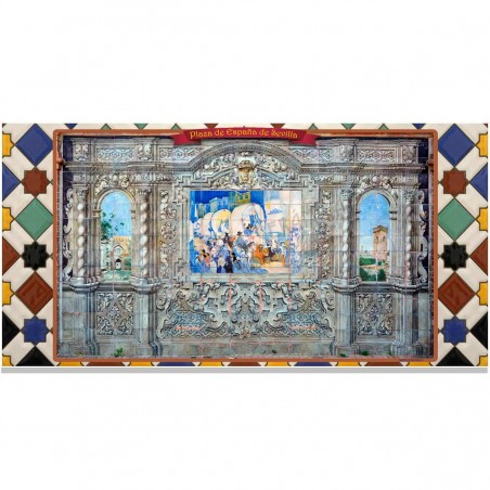 El Rocío - Azulejos Plaza de España