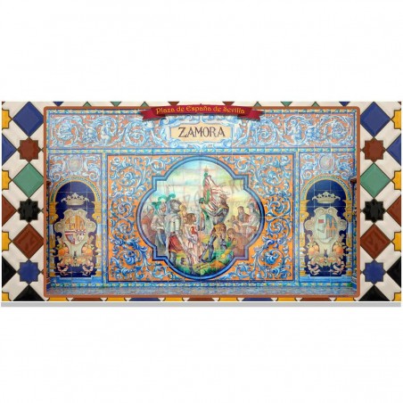 Zamora - Azulejos Plaza de España